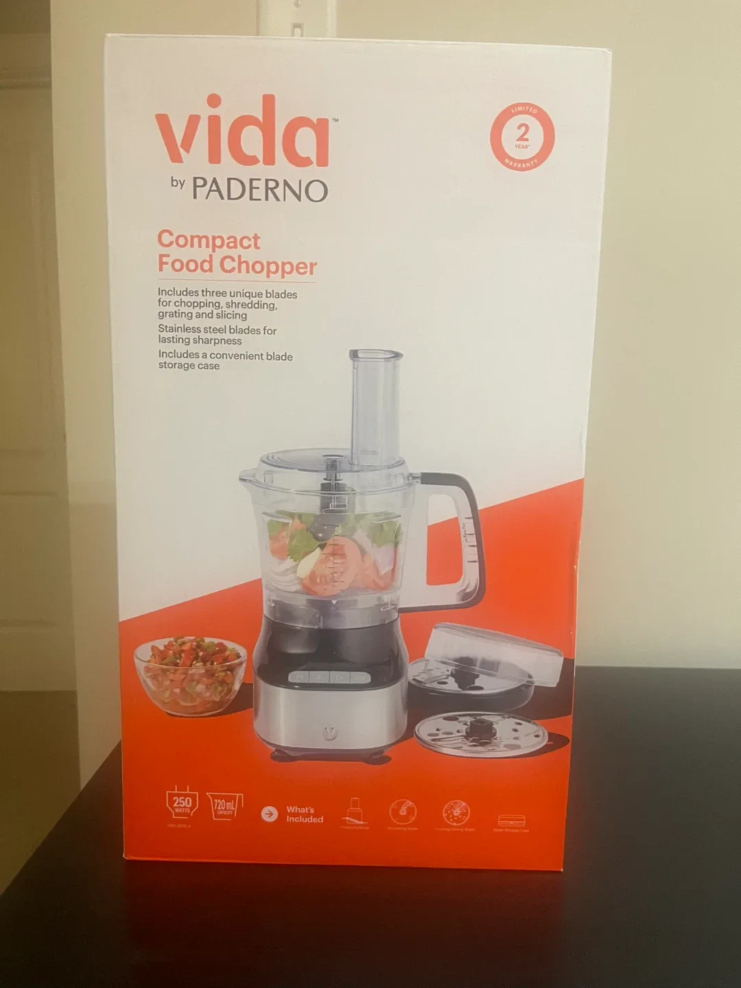 Vida by Paderno Compact Food Chopper