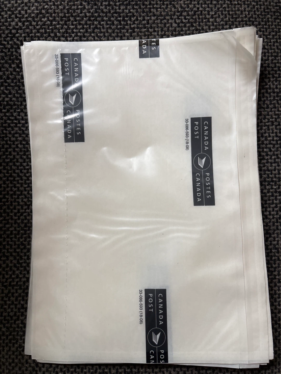 Canada Post Adhesive Pouches (Broadview/Dundas)