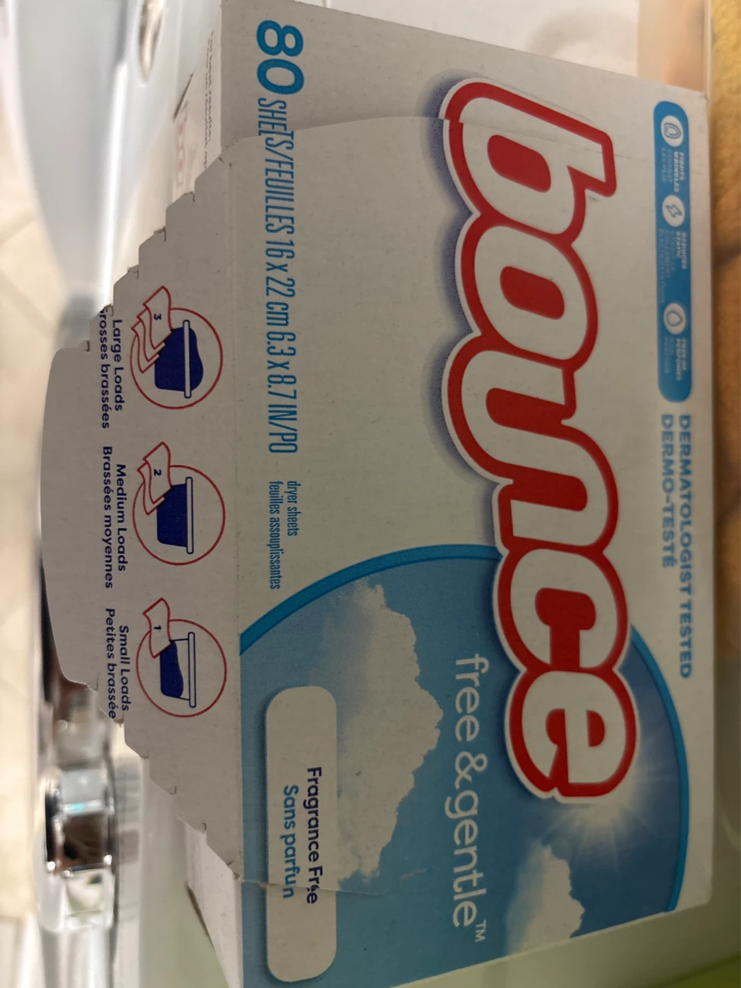 Bounce Free & Gentle Dryer Sheets