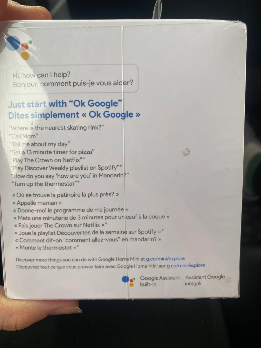 Google Home Mini Charcoal - photo 2