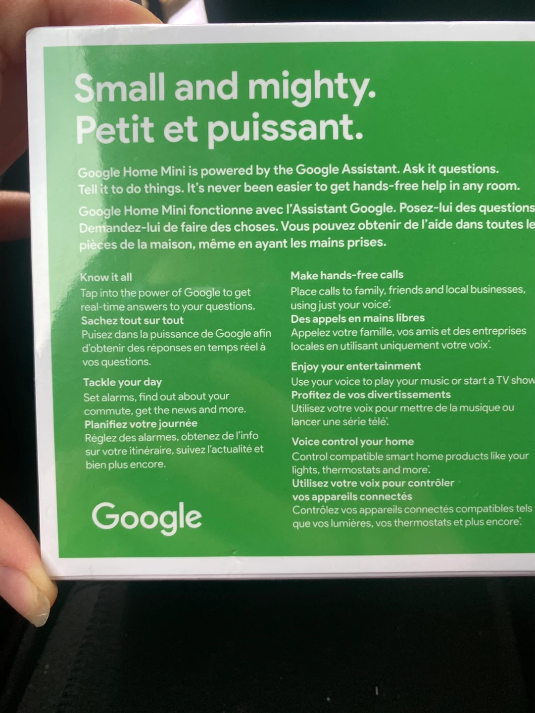 Google Home Mini Charcoal - photo 3