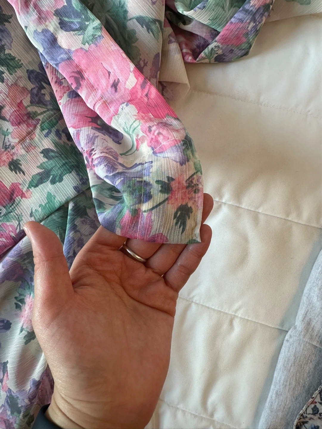 Sheer Floral Curtain - photo 4