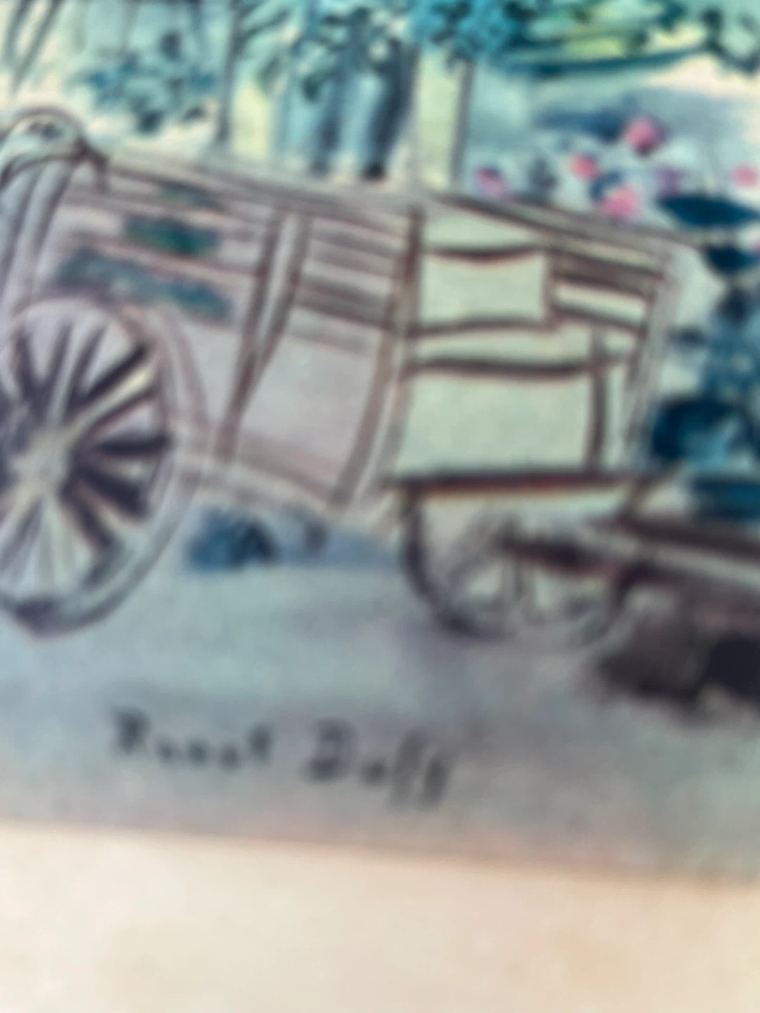 Original Watercolor Painting by Raoul Dufy - photo 2