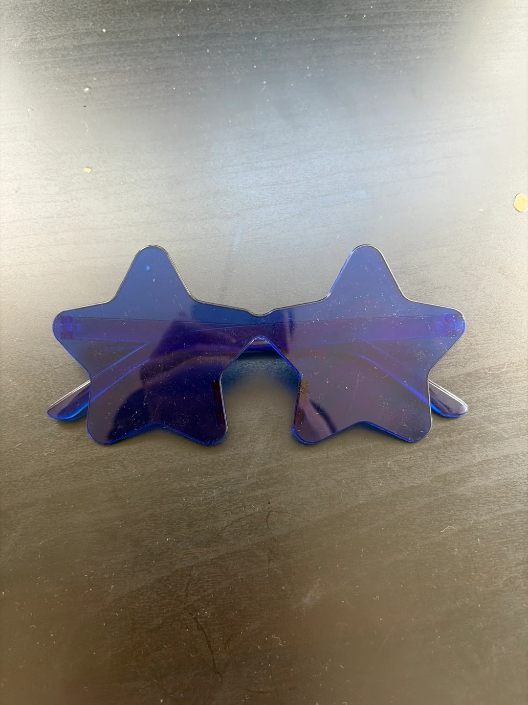 Blue Star Shaped Sunglasses