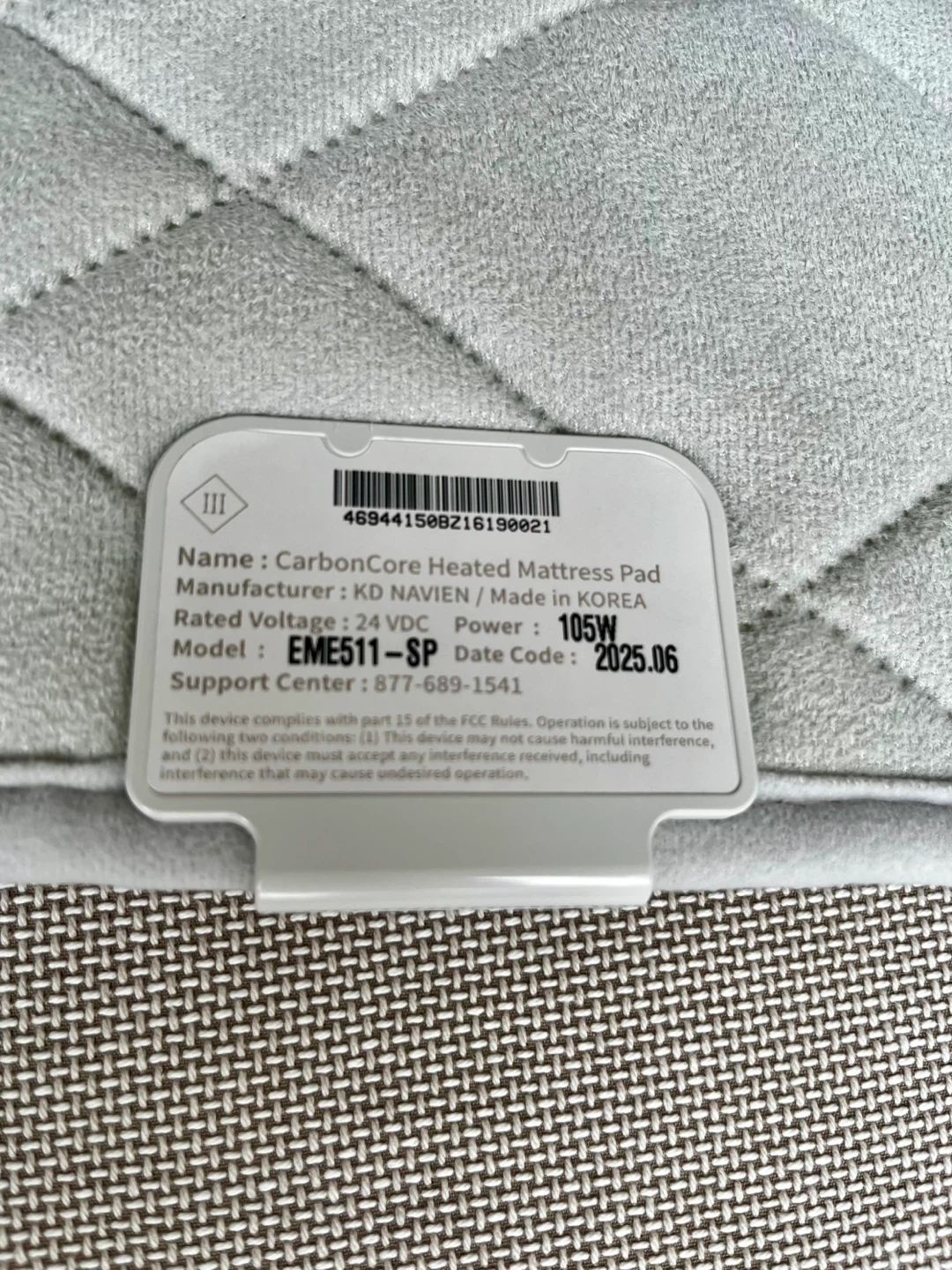 Single Size Heated Mattress Pad for Sale – Excellent Condition - photo 4