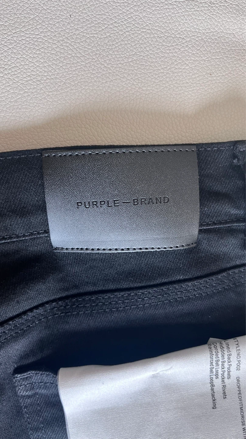 Purple Brand Black Denim Jeans - photo 3