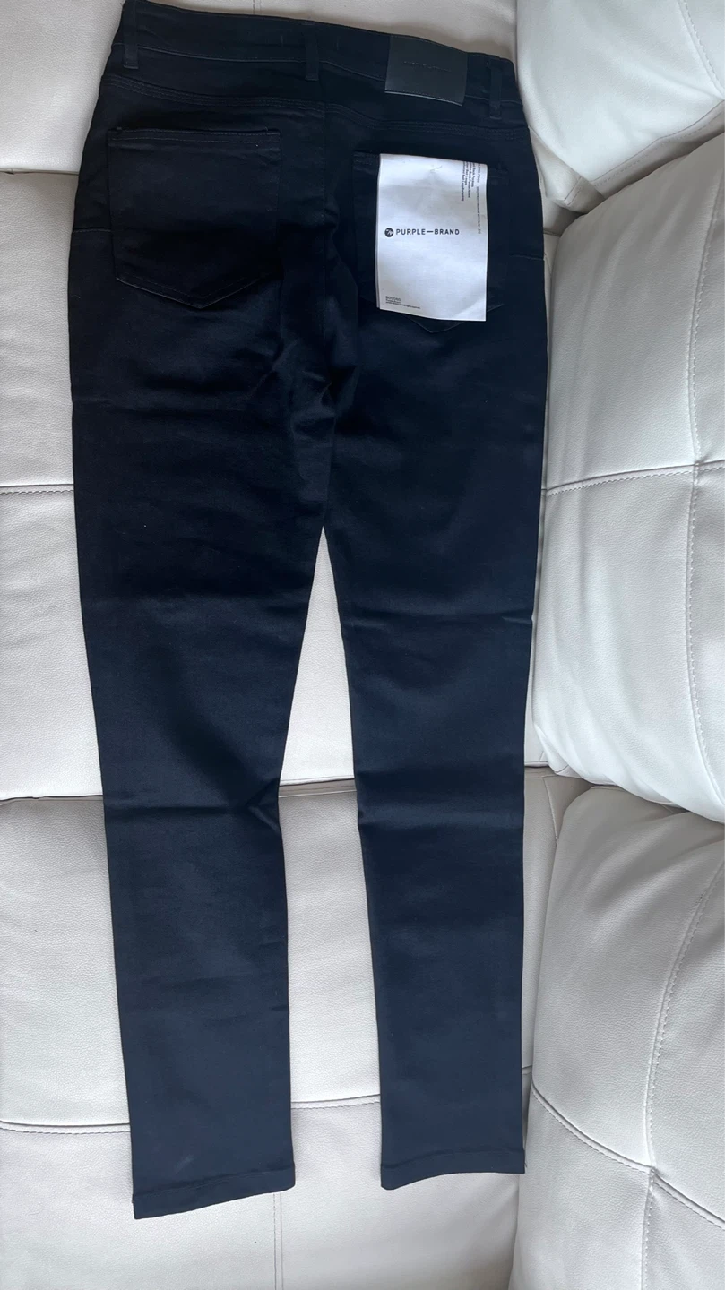 Purple Brand Black Denim Jeans - photo 2