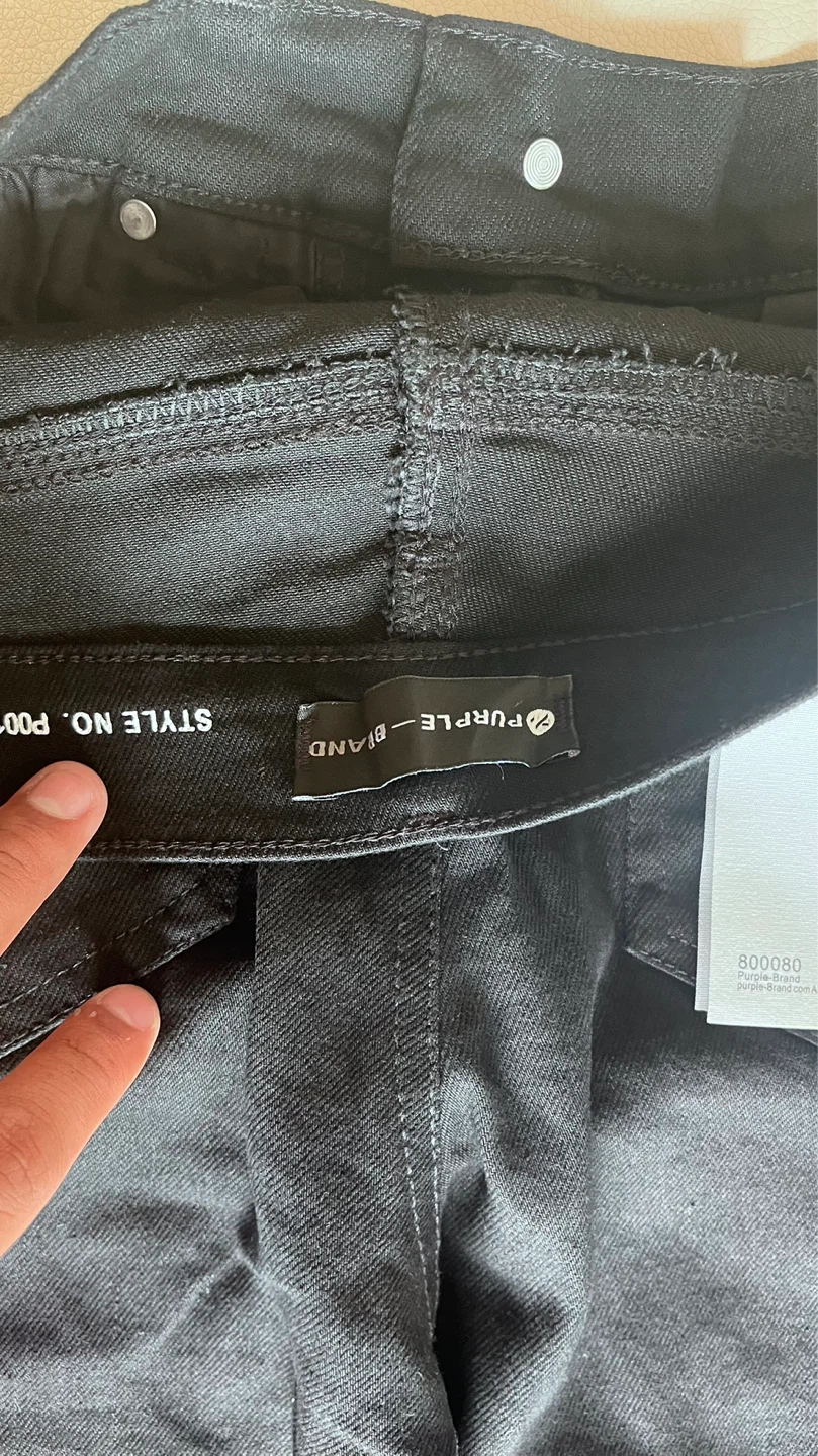 Purple Brand Black Denim Jeans - photo 4