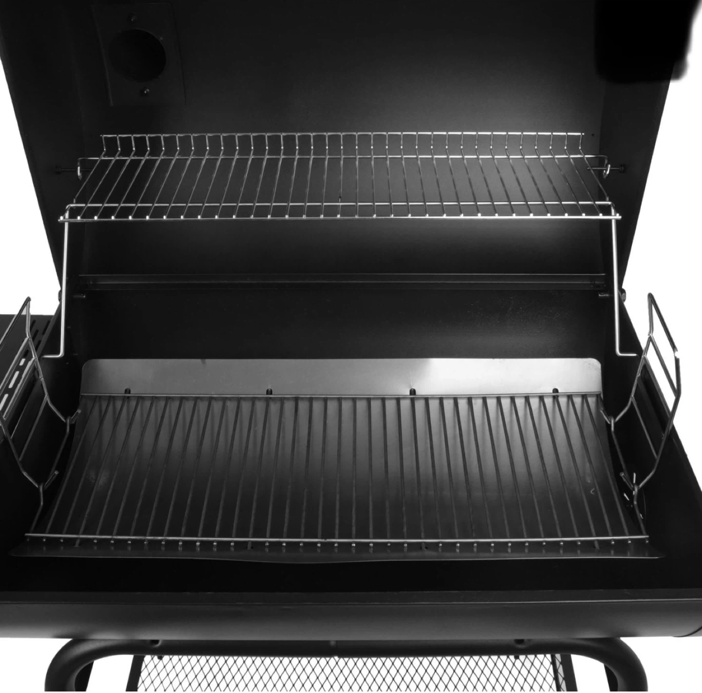 Brandnew Charcoal Grill 28" Free Standing Barrel Grill, Black - photo 3