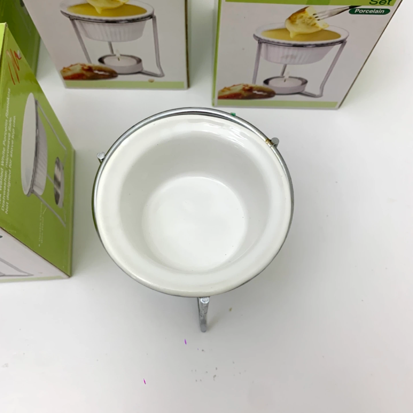 Butter Warmers Butter Melter Ramekin Set Fondue Set 4 Piece - photo 3