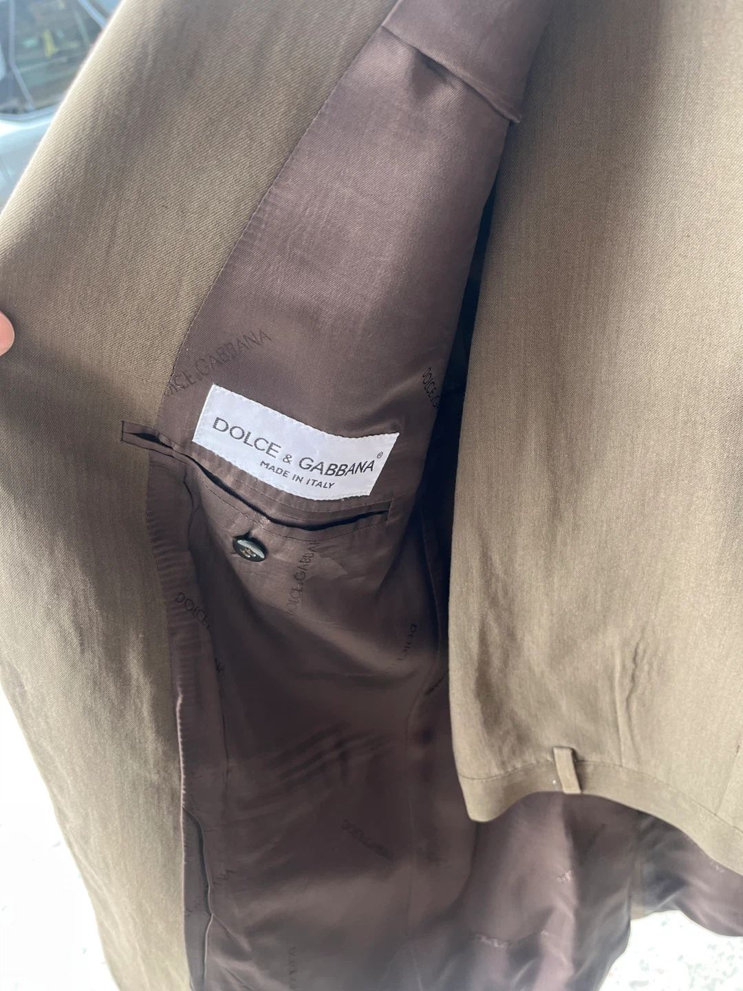 Dolce & Gabbana Men's Brown Suit Jacket and Pants - photo 5