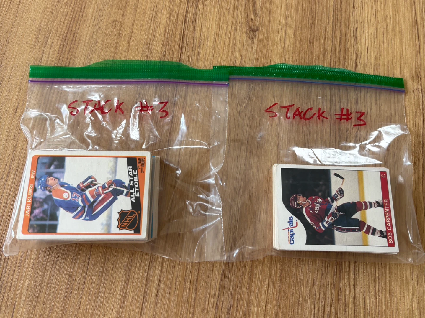 Hockey trading cards (pack #3, 100 cards) - photo 3