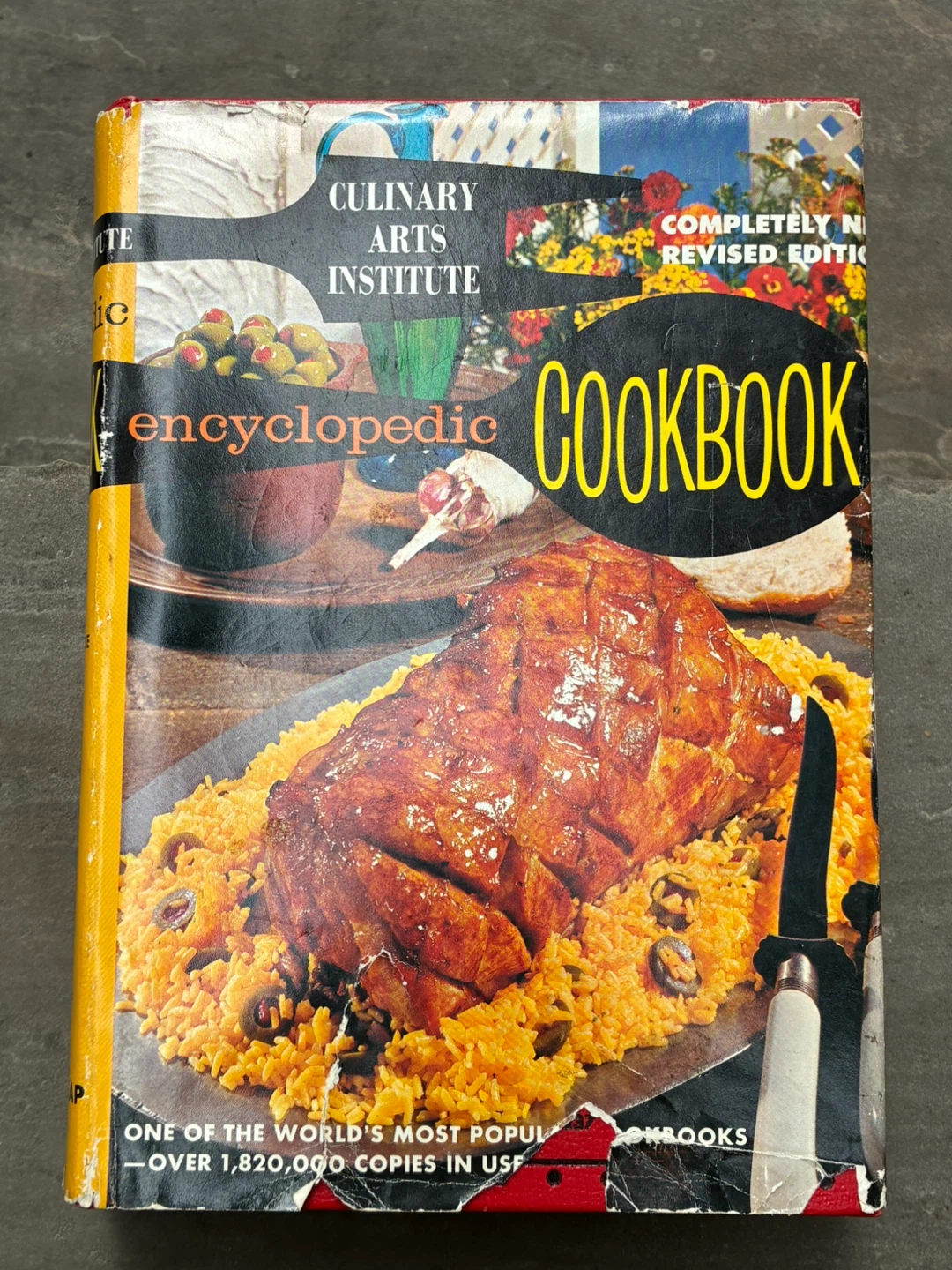 $8 MCM Encyclopedic Cookbook Ruth Berolzheimer Vintage 1974