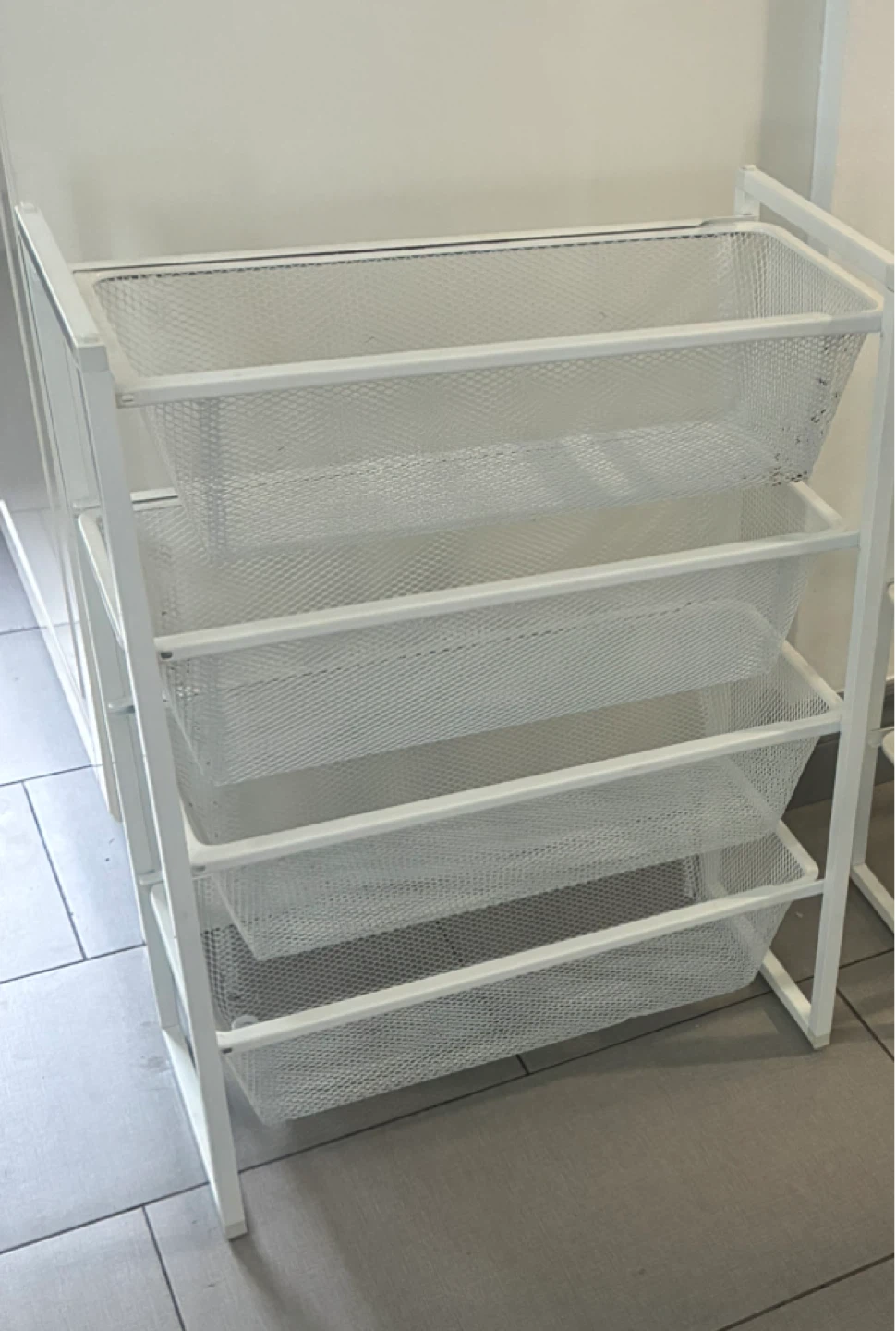 IKEA JONAXEL Storage Combination White