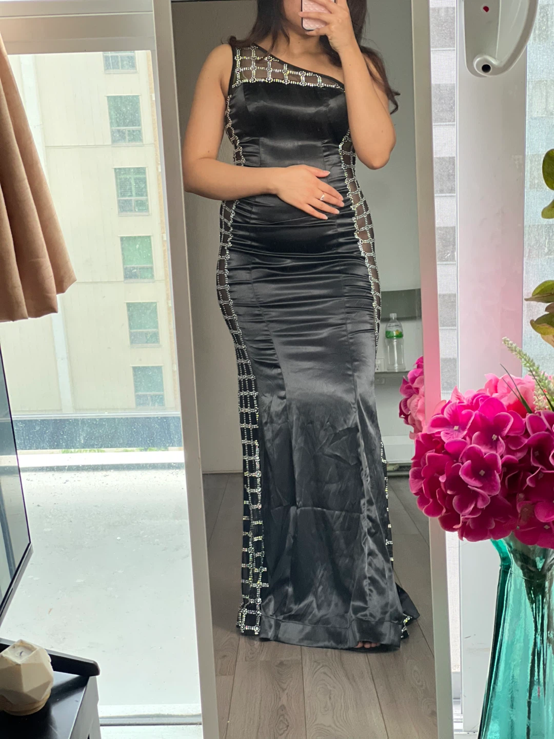 Fashion Nova Embellished Maxi Dress - Size S - photo 2