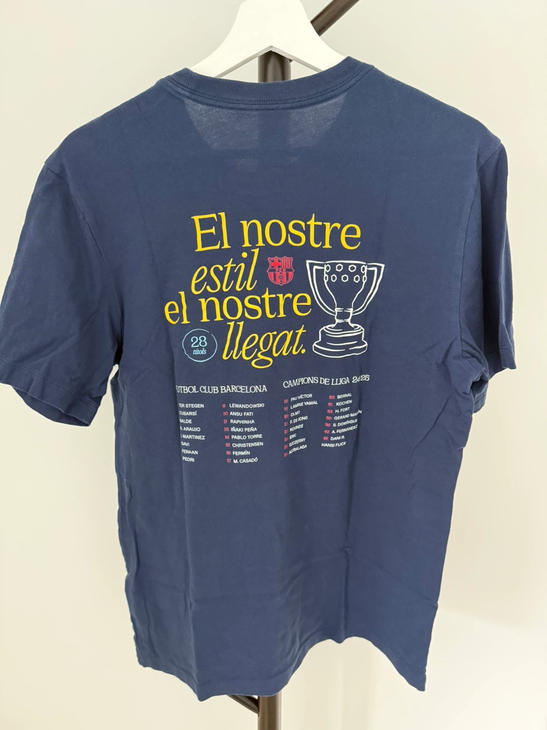 Nike FC Barcelona La Liga Champions 24/25 Tee – New No Tags - photo 2