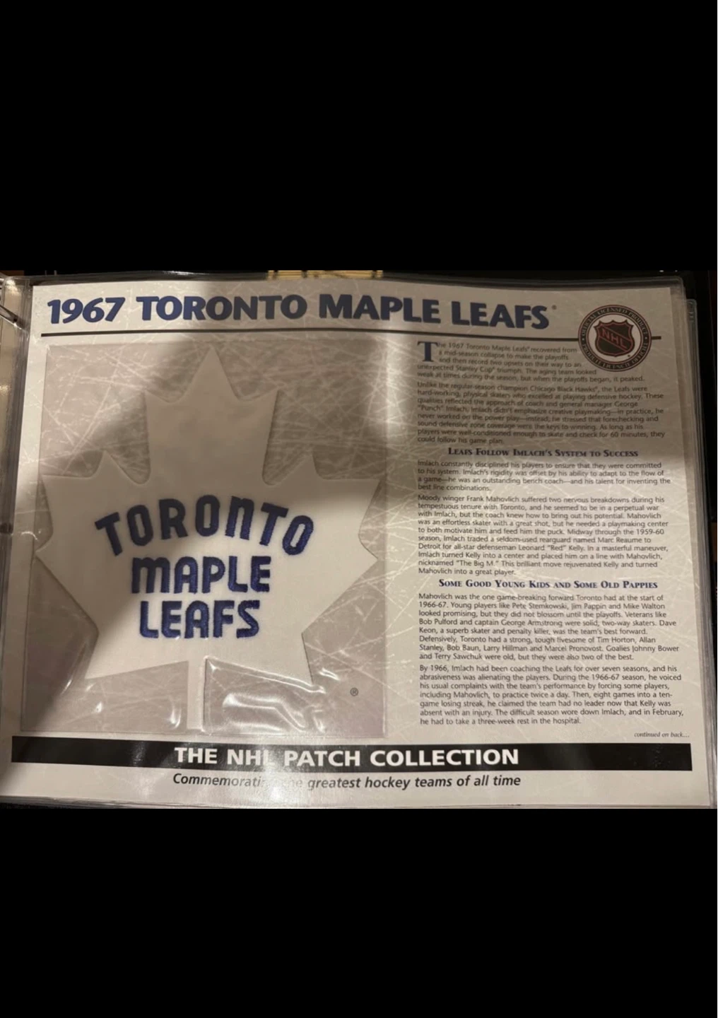 The NHL Patch Collection Commemorating Hockey Teams - photo 3