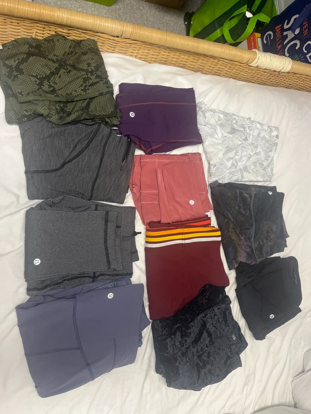 Lululemon Athleisure Wear Lot - Various Styles & Sizes