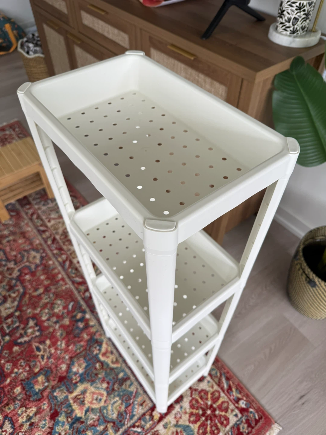Ikea VESKEN tiered bathroom shelf - like new! - photo 4