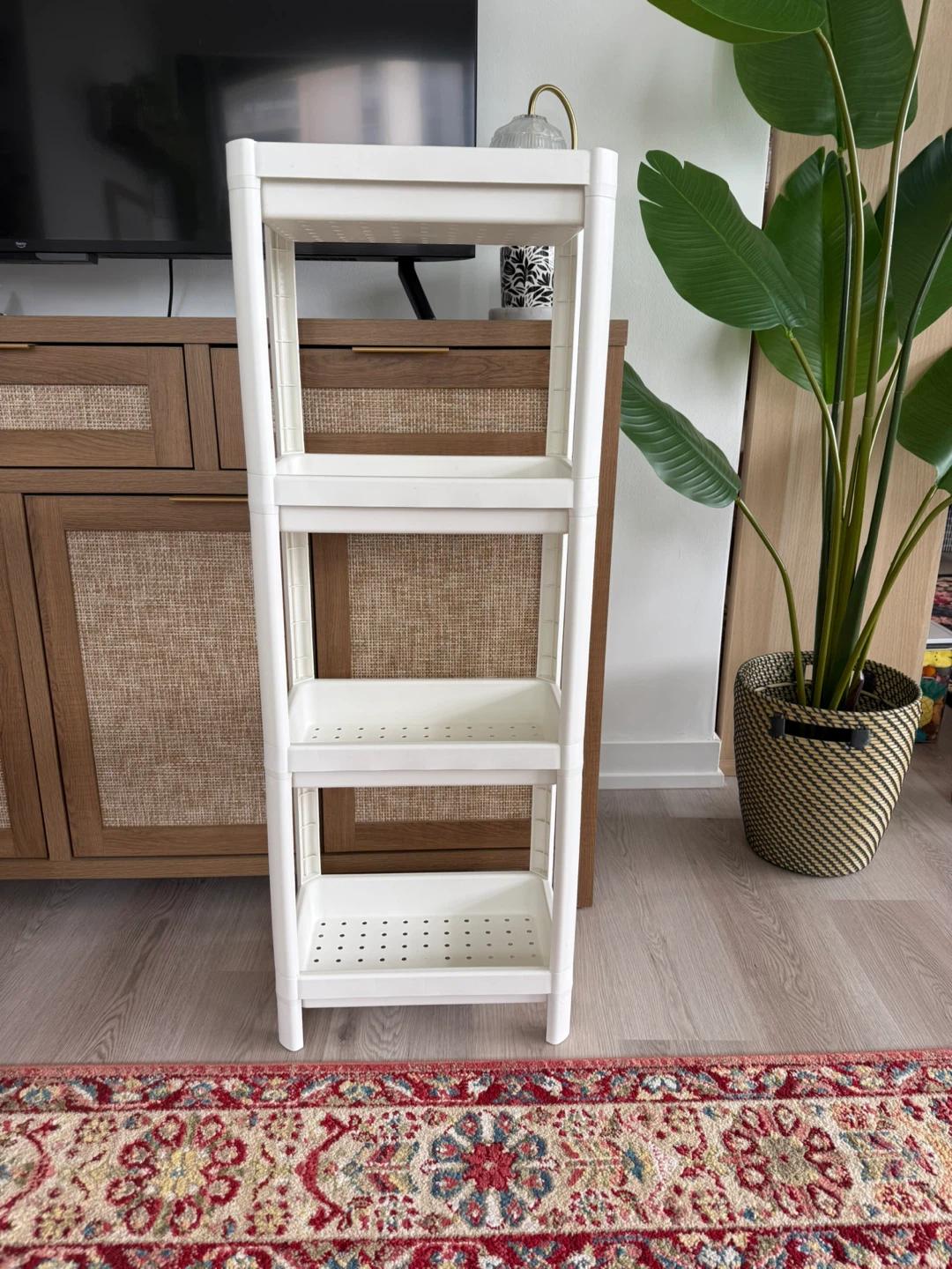 Ikea VESKEN tiered bathroom shelf - like new!