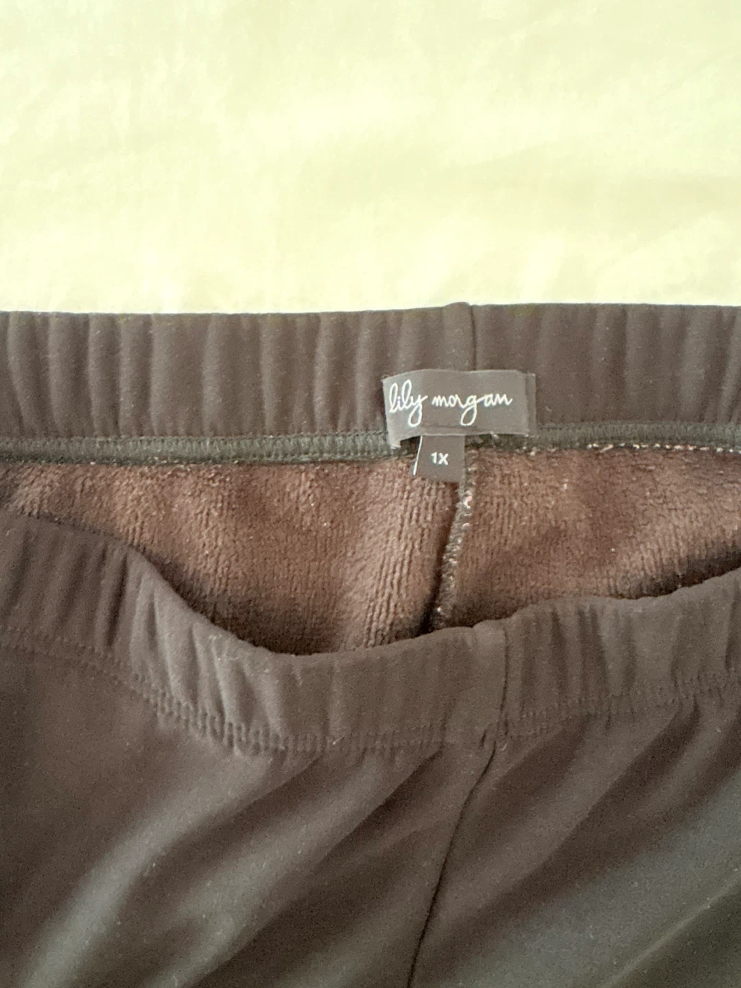 Lily Morgan Fleece Lined Leggings 1X - photo 2
