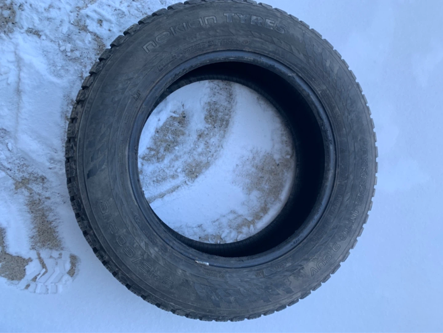 Nokian Hakkapeliitta Studded Winter Tires 245/60R18 - photo 2