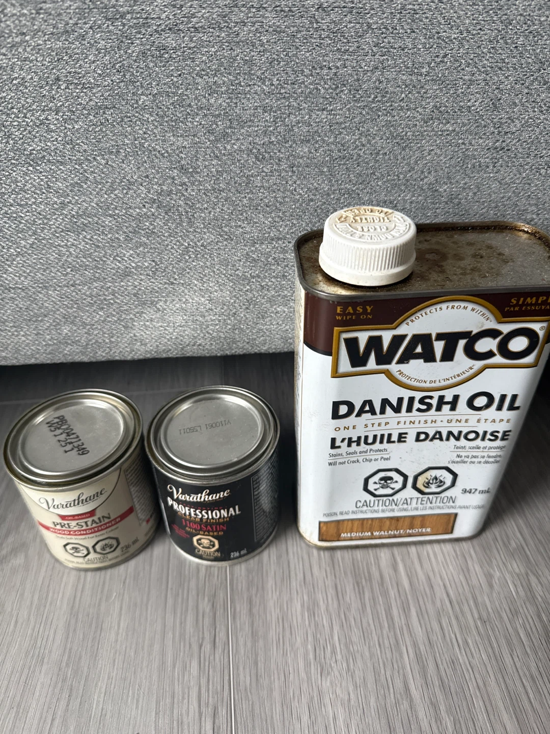 Watco Danish Oil & Varathane Wood Finishes - Medium Walnut