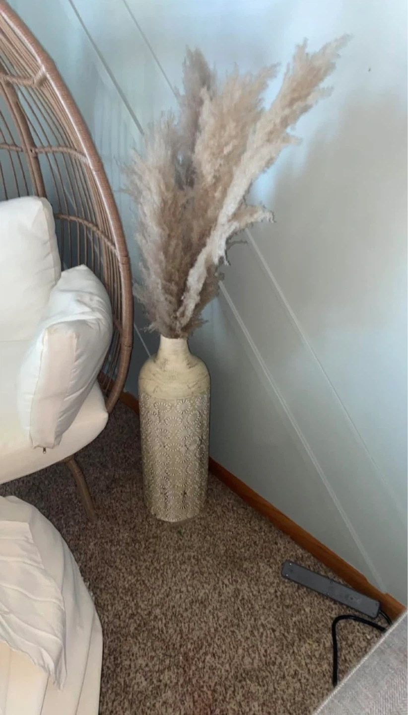 Decorative Vase with Pampas Grass - photo 2