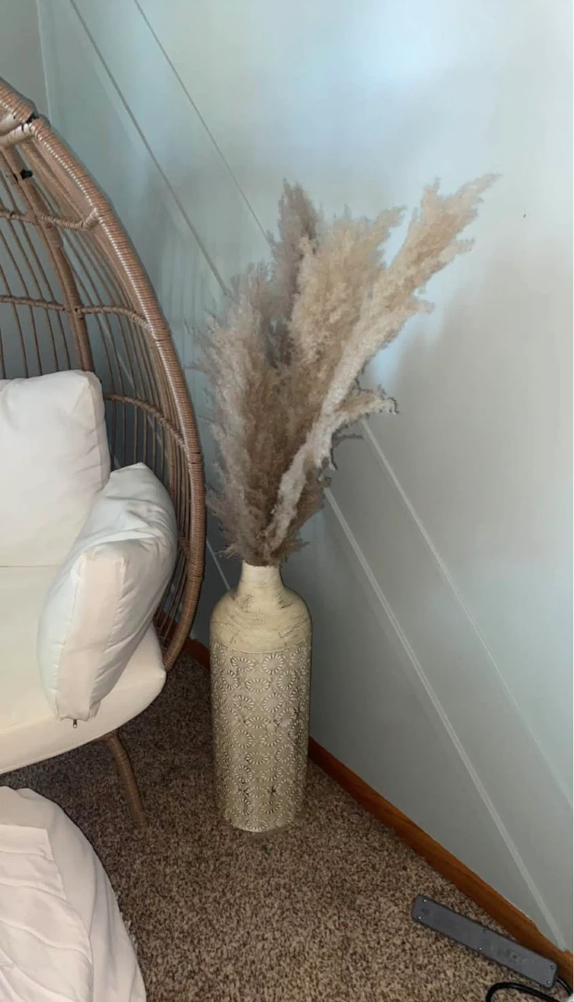 Decorative Vase with Pampas Grass - photo 3