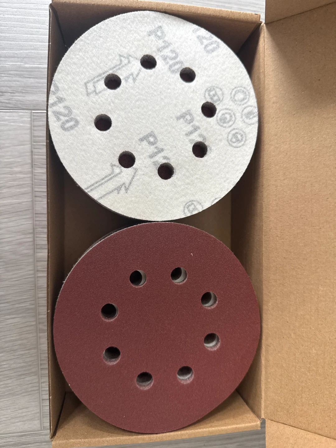 P120 Sanding Discs x100 pieces