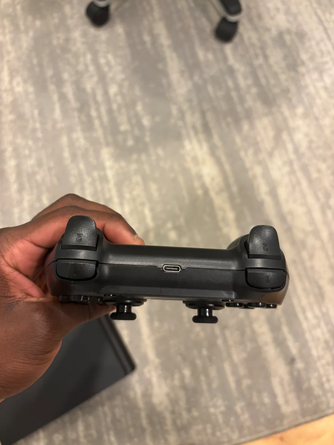 PS4 with controller and cords - photo 5