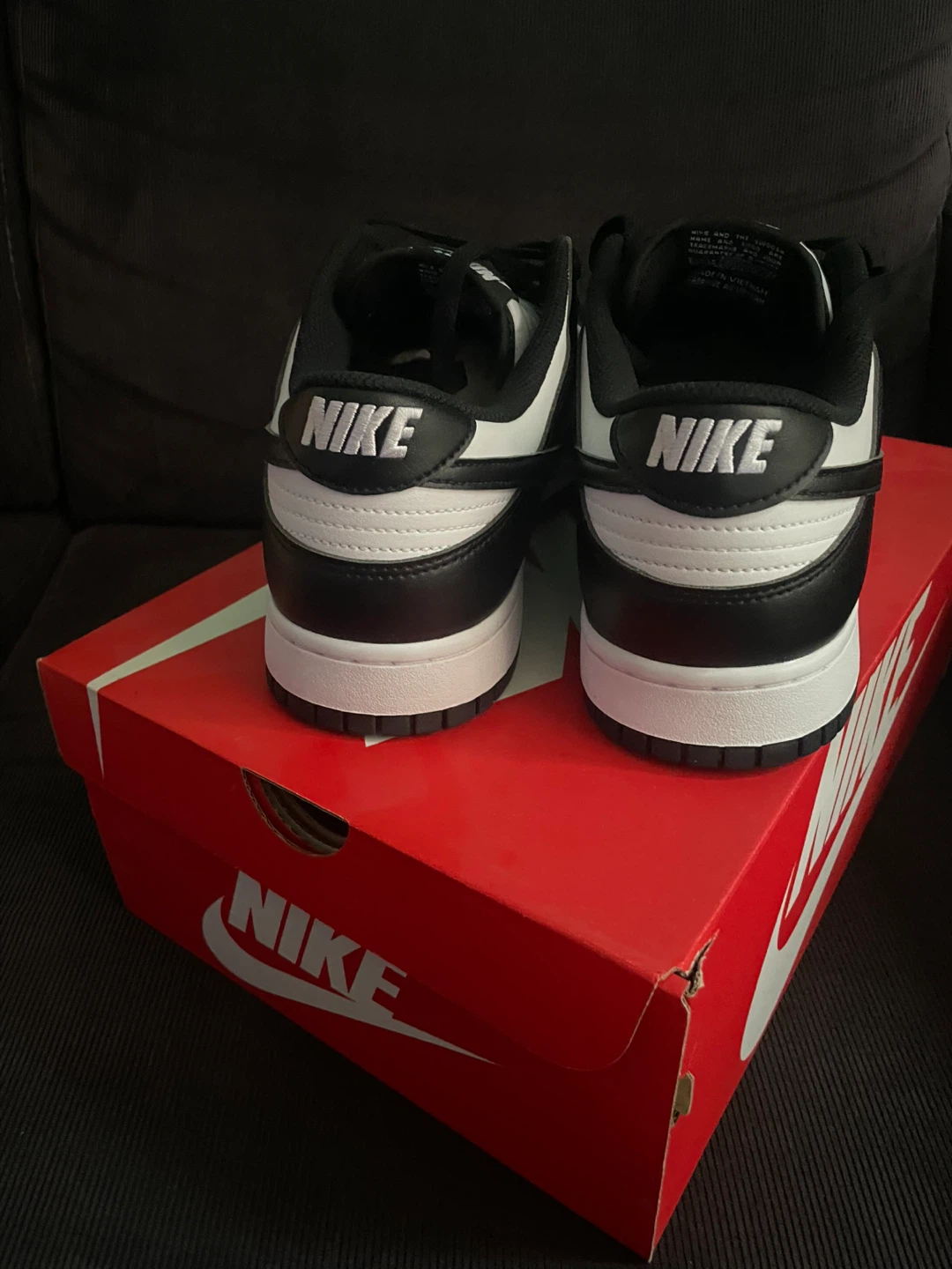 Nike Dunk Low Panda Sneakers - photo 2