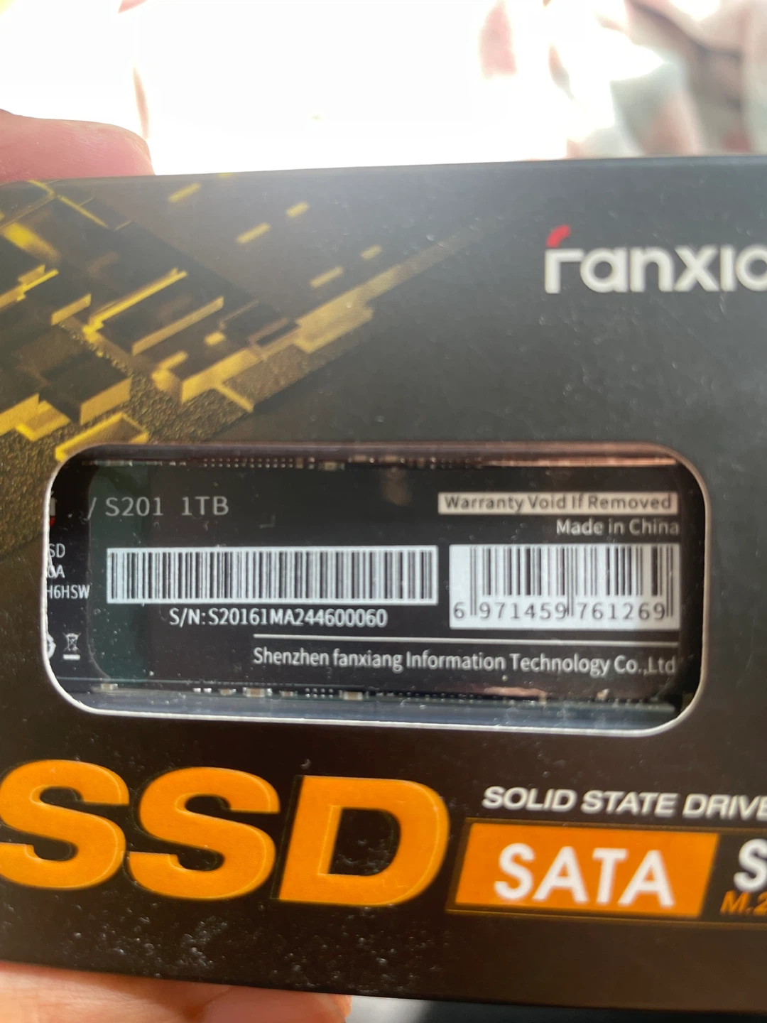 Fanxiang S201 1TB SSD M.2 2280 - photo 2