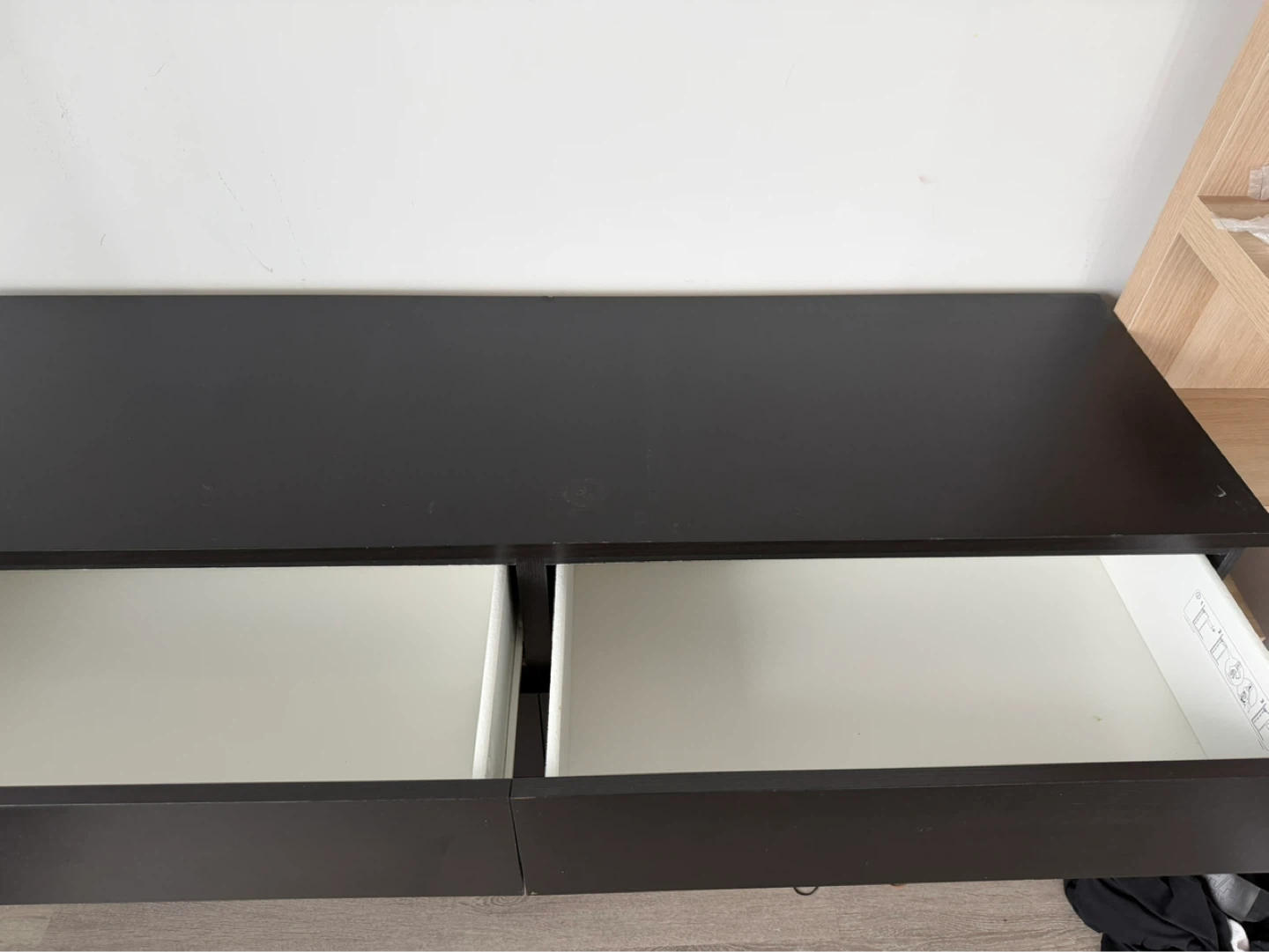 Dark Brown 6-Drawer Dresser- IKEA Malm - photo 2