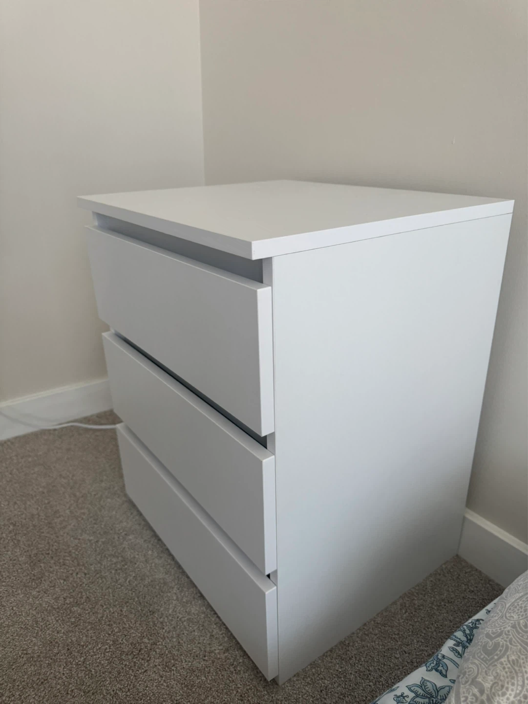 3 Drawer Nightstand - photo 3