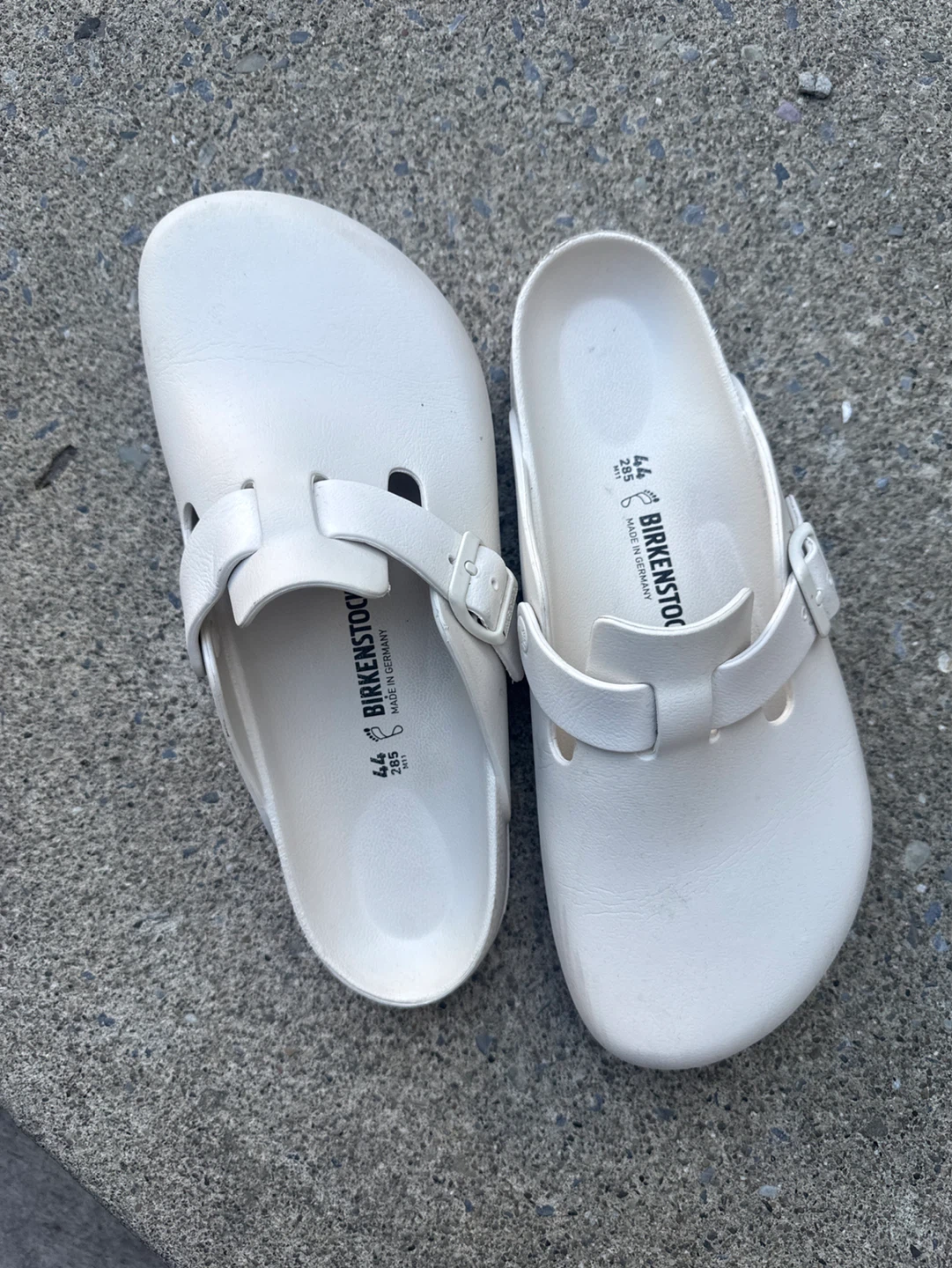 Birkenstock Boston Clogs Size 44 Cream - photo 2