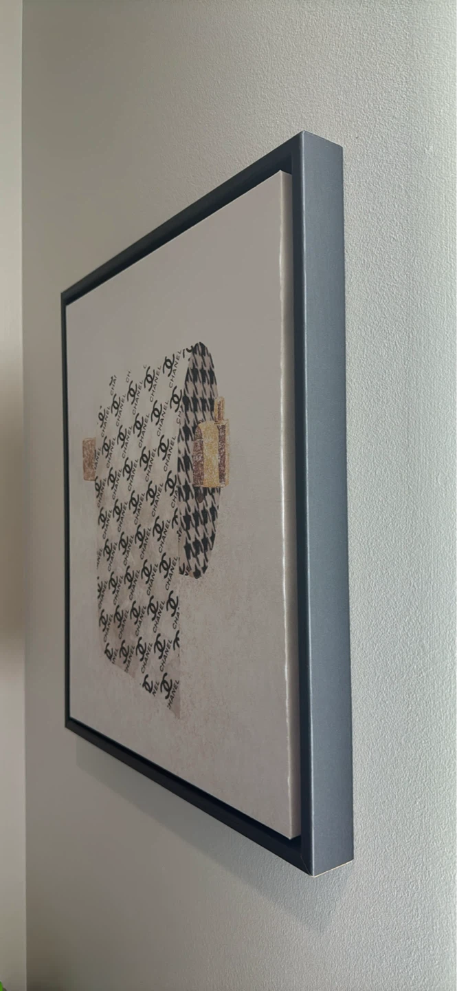 Chanel Toilet Paper Art Canvas Print - photo 2