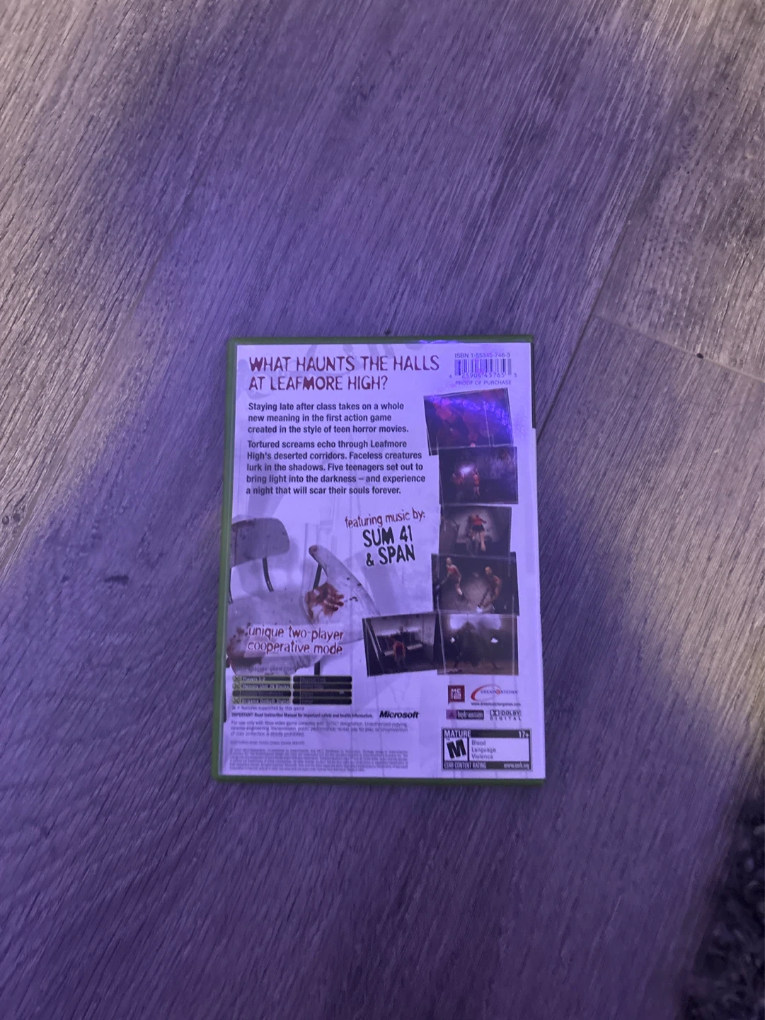 Obscure Video Game for Xbox - photo 3