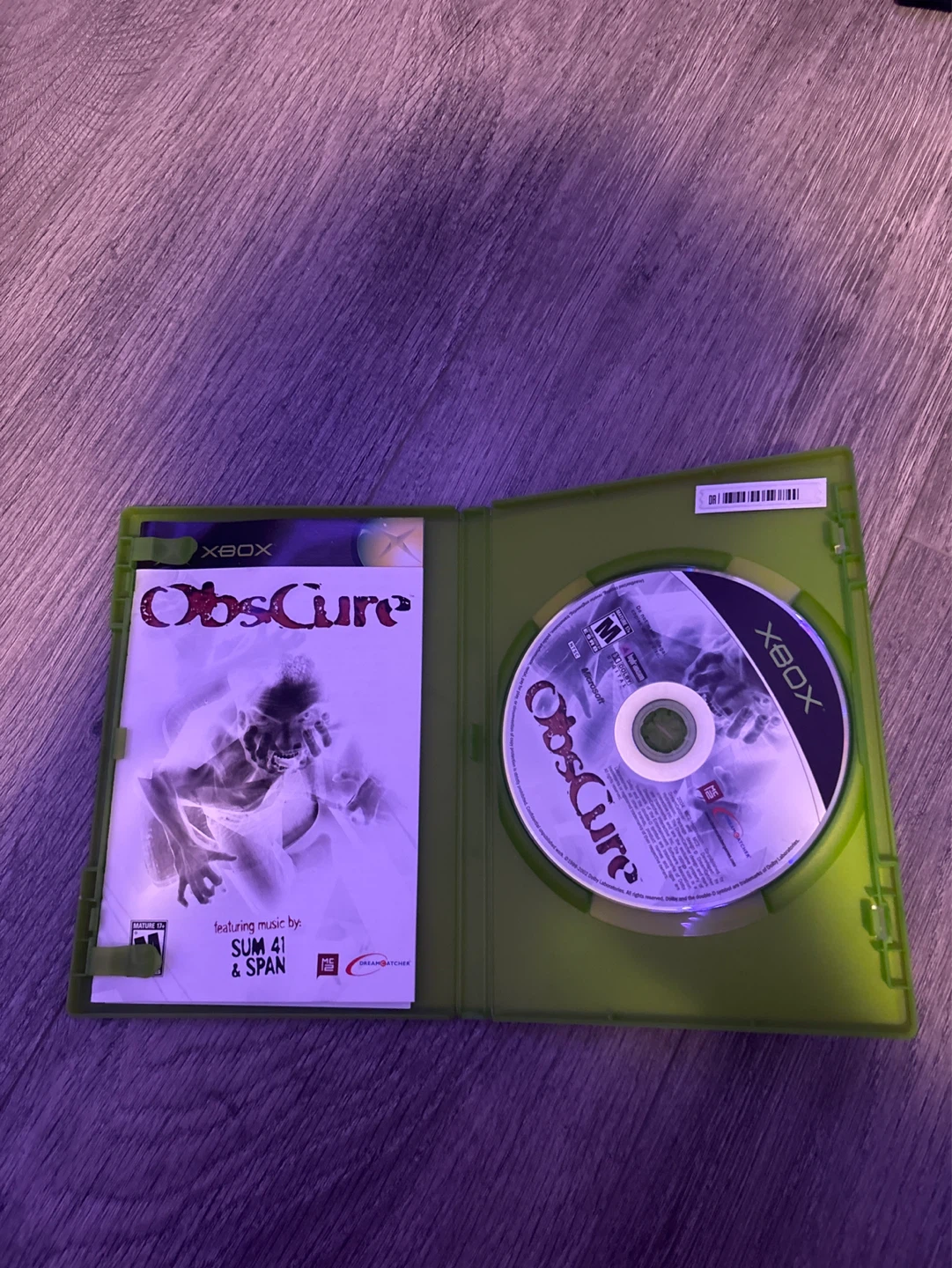 Obscure Video Game for Xbox - photo 2