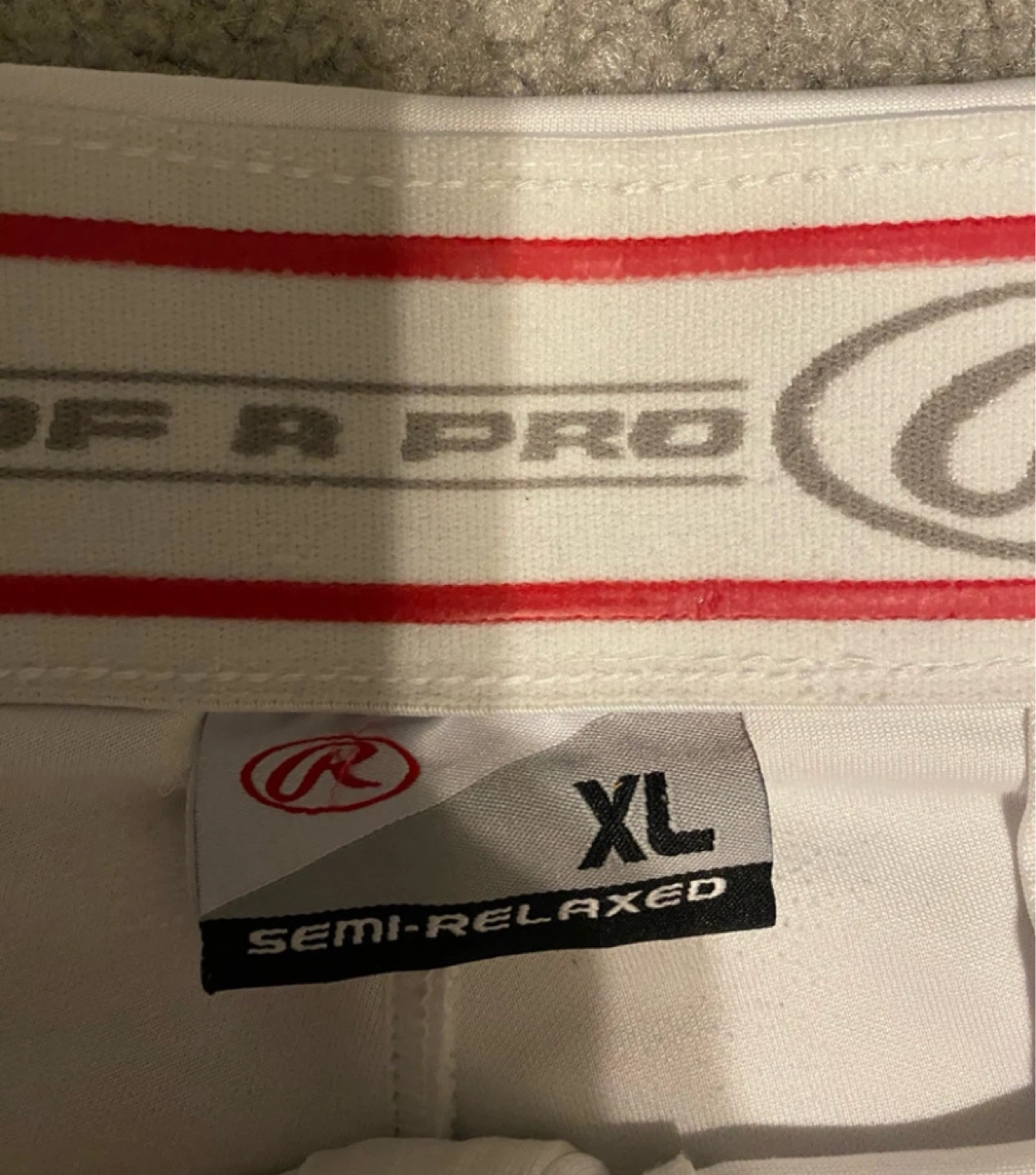Rawlings Cleat-Cut Baseball Pants with Piping - photo 2