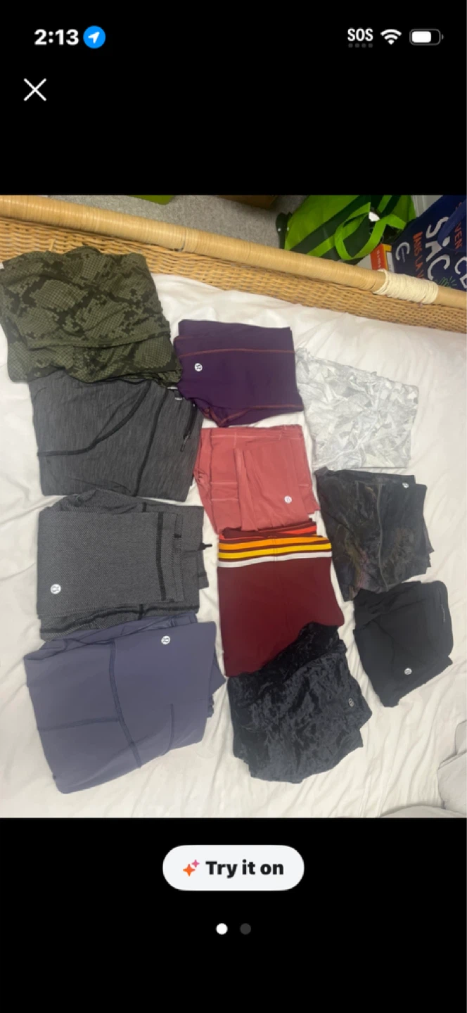11 Leggigs Lululemon Leggings and Shorts Bundle