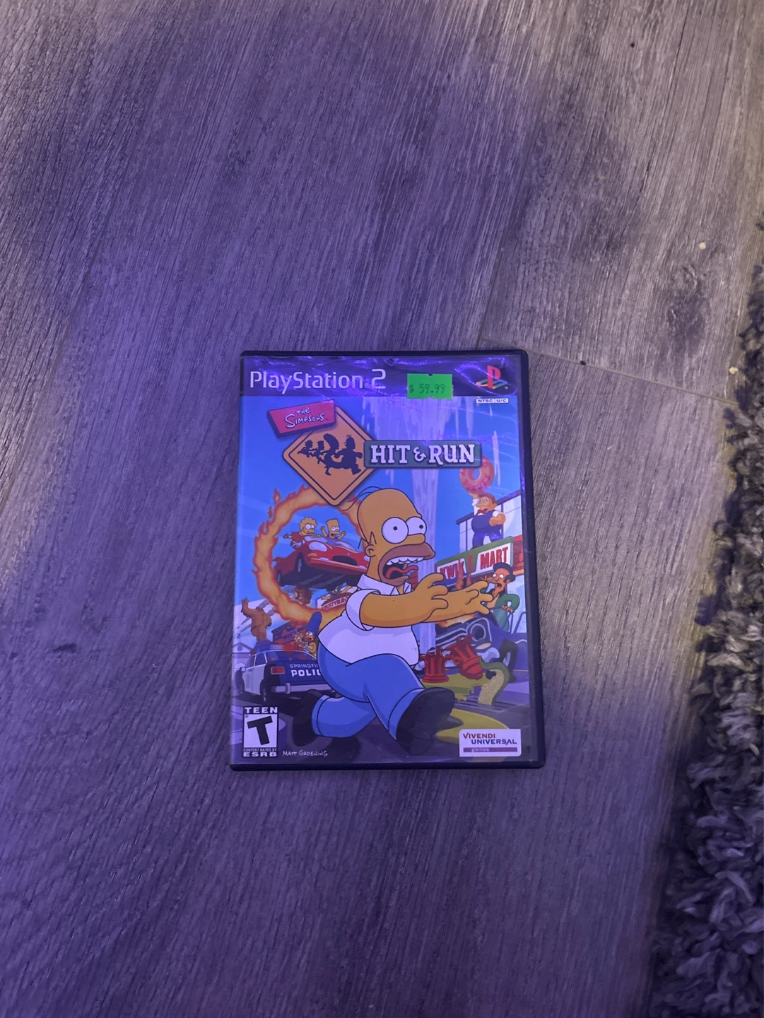 The Simpsons Hit & Run Playstation 2 Game
