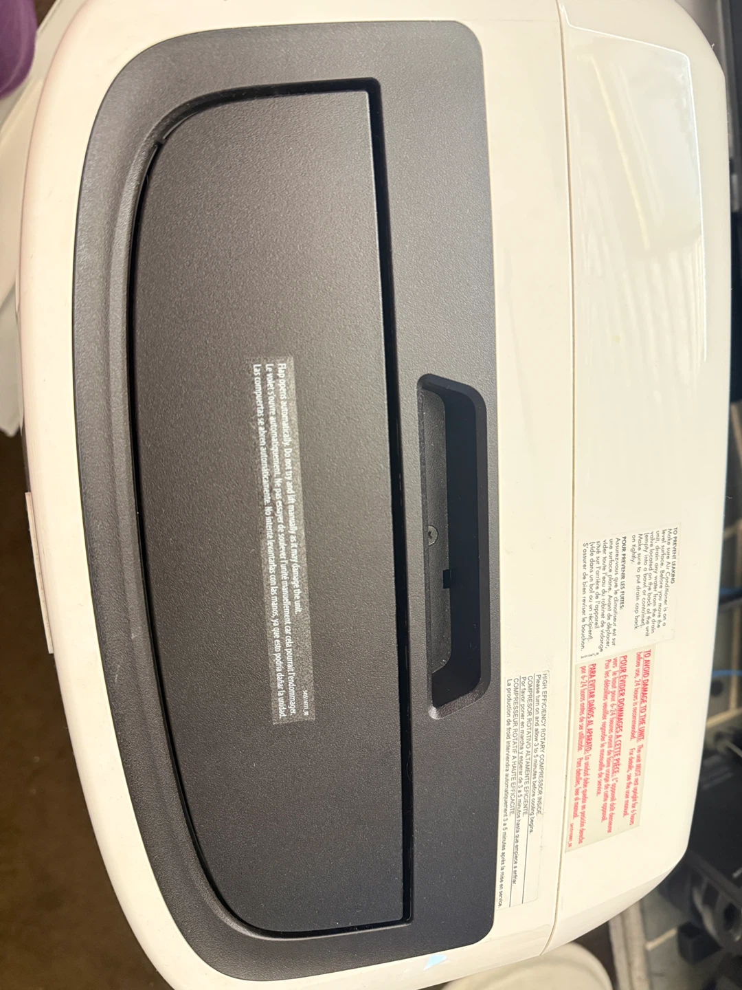 DeLonghi Pinguino Portable Air Conditioner PAC EL296LWY-6AL WH - photo 5