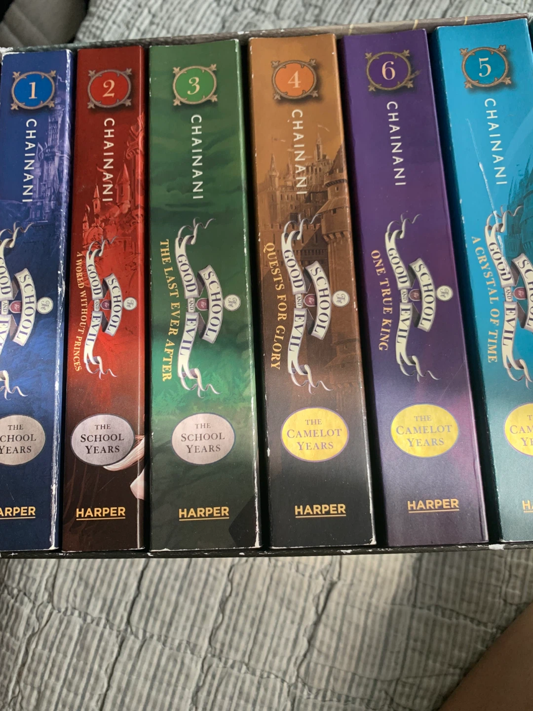 The School for Good and Evil Book Series by Soman Chainani