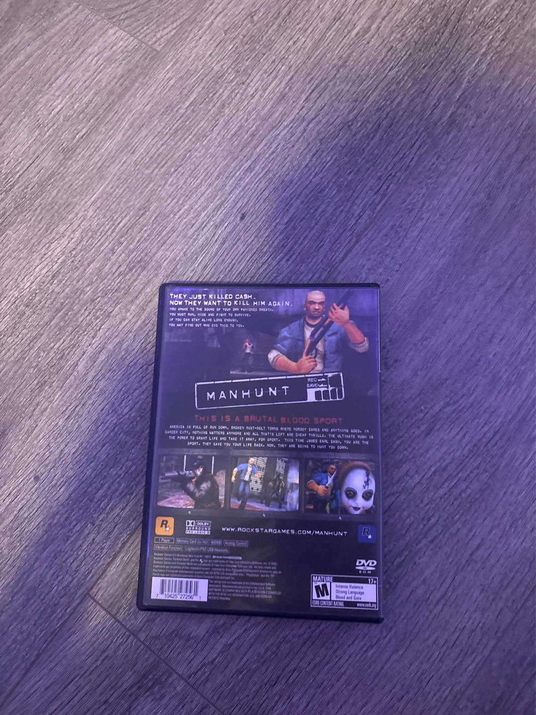 Manhunt PlayStation 2 Game - photo 3