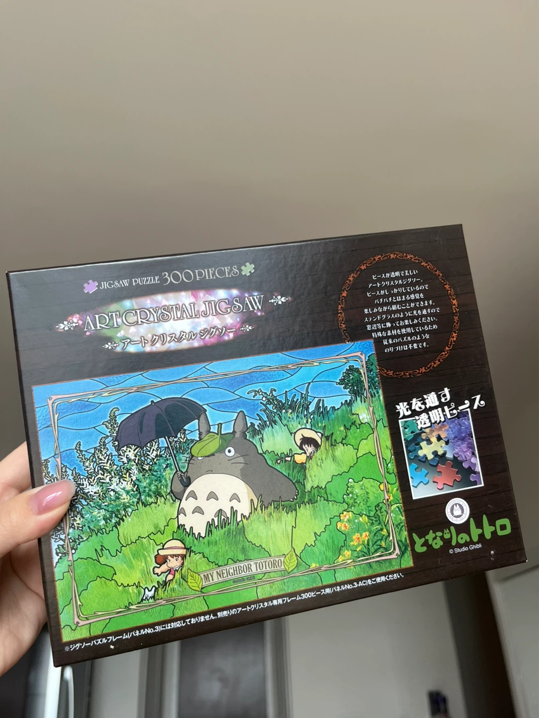 My Neighbor Totoro Art Crystal Jigsaw Puzzle (300 Pieces)