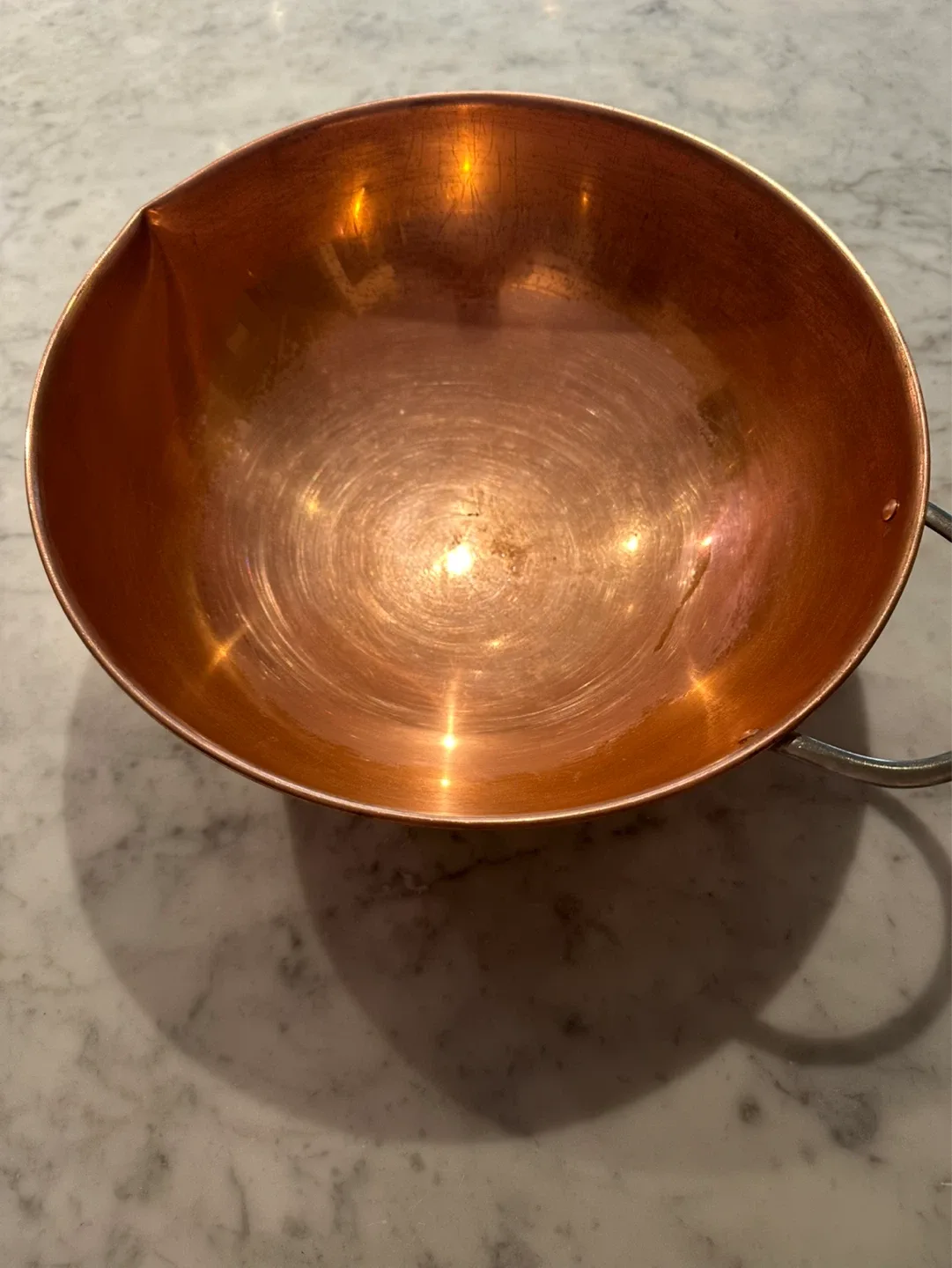 Copper Bowl with Handle - photo 3