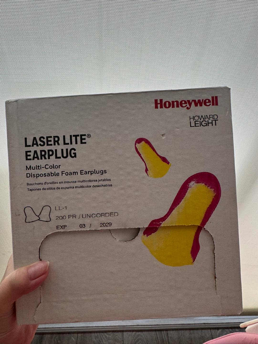 Honeywell Howard Leight Laser Lite Earplugs - 200 Pairs