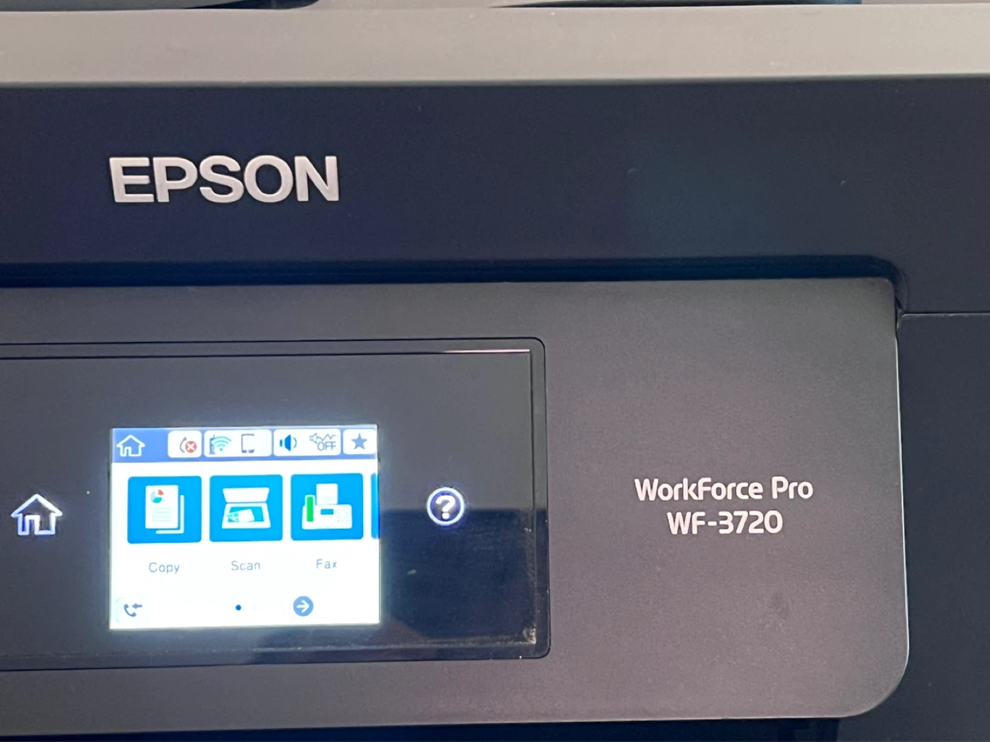 Epson WorkForce Pro WF-3720 All-in-One Printer - photo 2