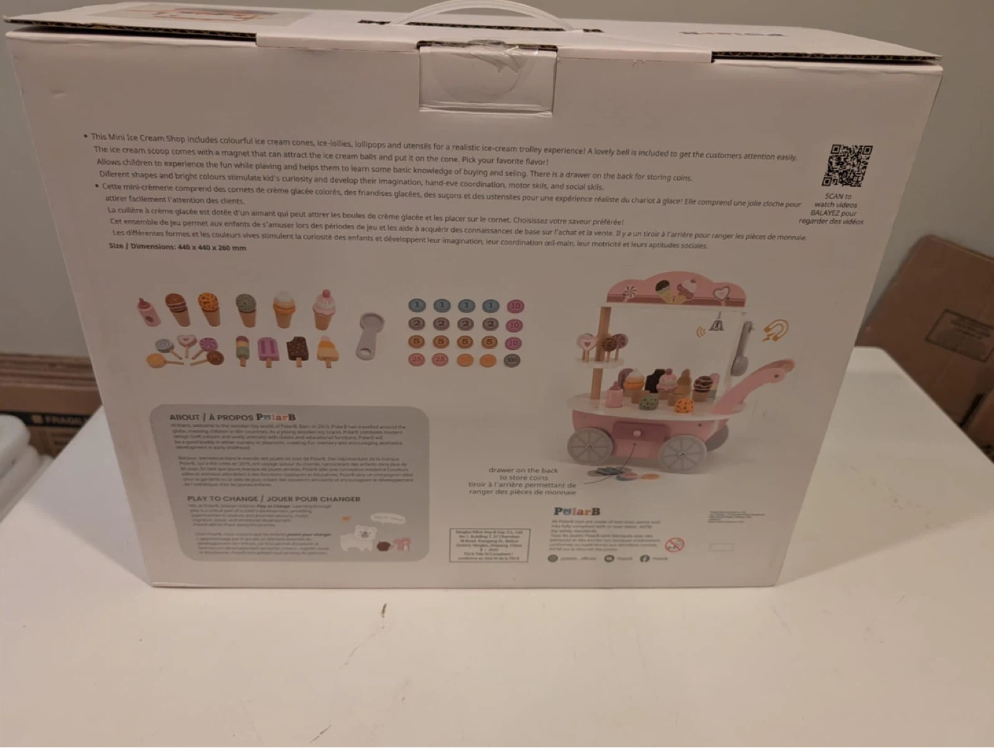 Brand new PolarB Mini Ice Cream Shop Playset - photo 4